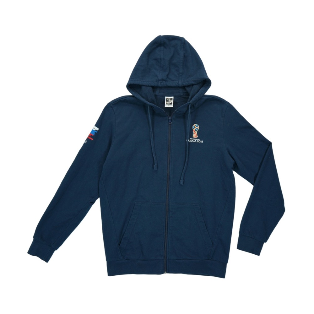 Official FIFA World Cup Russia 2018 Navy‎ Hoodie with Logo, Size XL